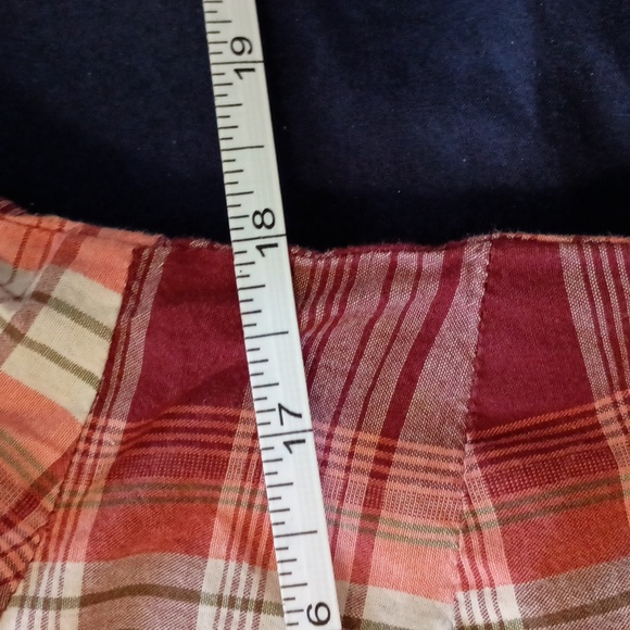 Tommy Hilfiger flannel button down shirt woman's M - Picture 6 of 6